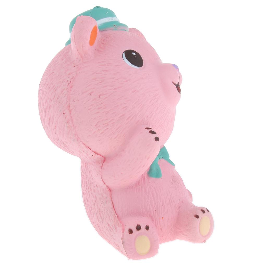 Jumbo Squishy Cartoon Backpack Pig Animal Soft Slow Rising Cream Scented Squeeze Kid Gift Toy Home Office Decor Christmas