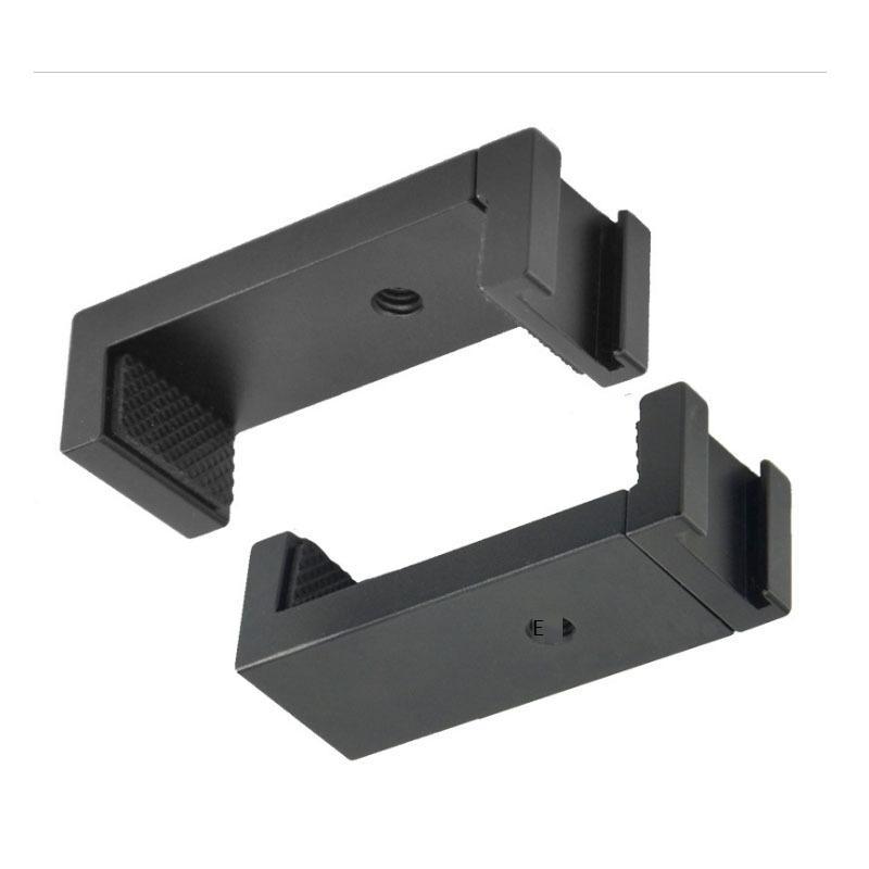 Phong cách mới nhất mới nhất gậy chụp ảnh tự sướng clip chân máy kim loại giày nóng kẹp điện thoại di động hợp kim nhôm trực tiếp từ selfie kẹp điện thoại di động