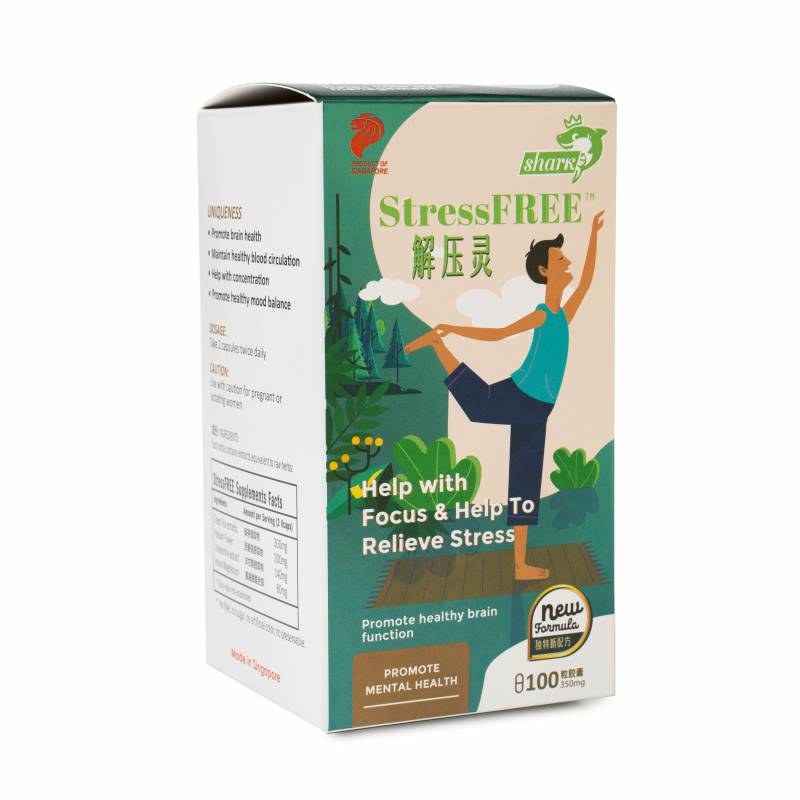 Viên Uống Giảm Căng Thẳng Hỗ Trợ Cân Bằng Cảm Xúc Stress Free Giúp Tăng Cường Sự Tập Trung Và Sức Khỏe Cho Não