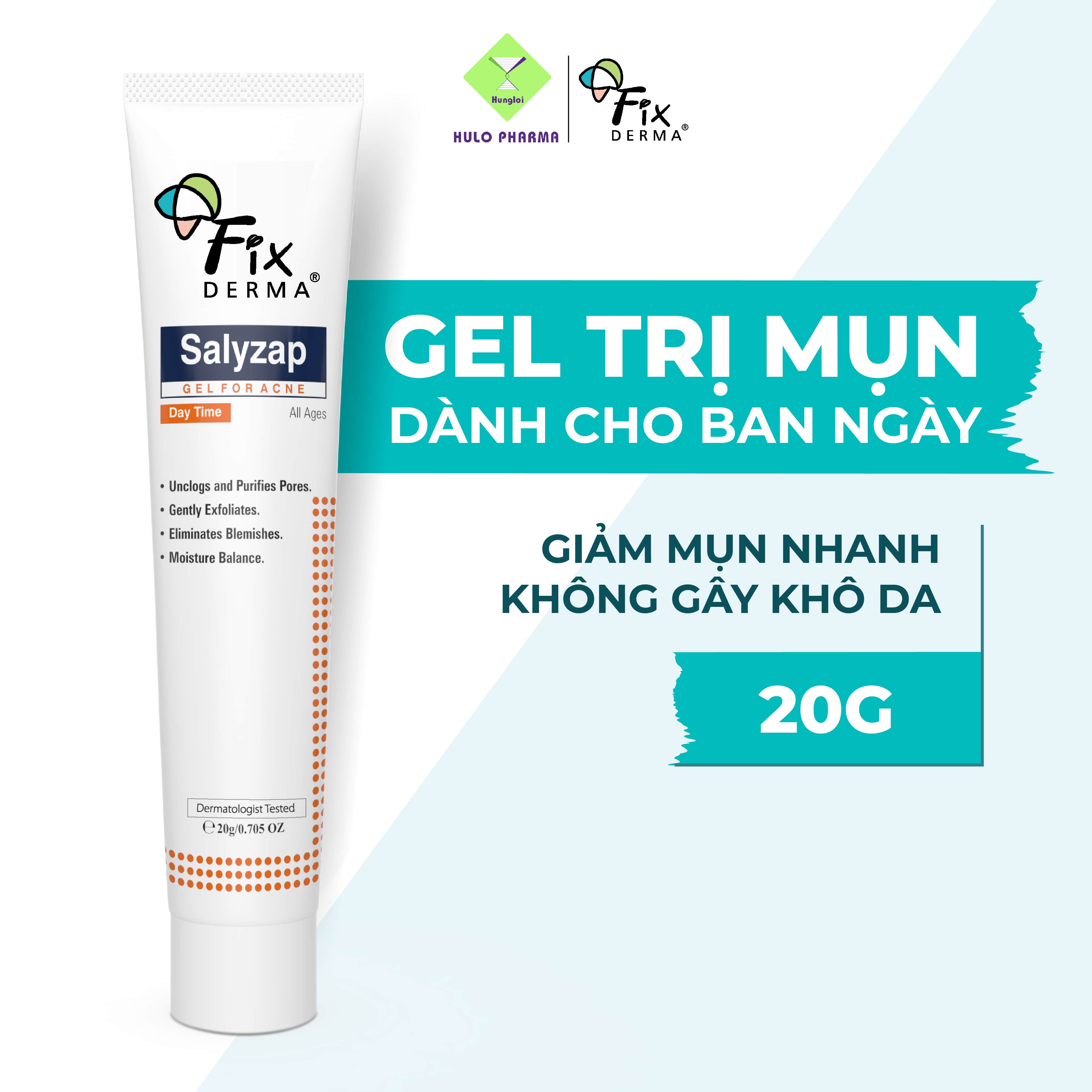 Gel trị mụn Salyzap Gel For Acne Day Time (20g) 