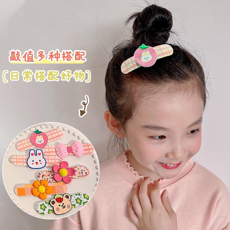 Set 3 Băng Đô Dán Tóc Cho Bé Gái(Túi PPF/Loại Ngắn)