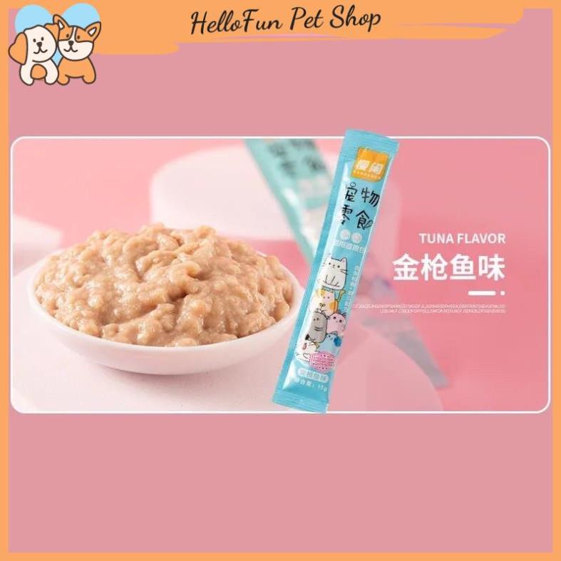 Combo 10 chiếc súp thưởng cho mèo giá rẻ Pet Snacks, Ciao, Shizuka, Cat Food