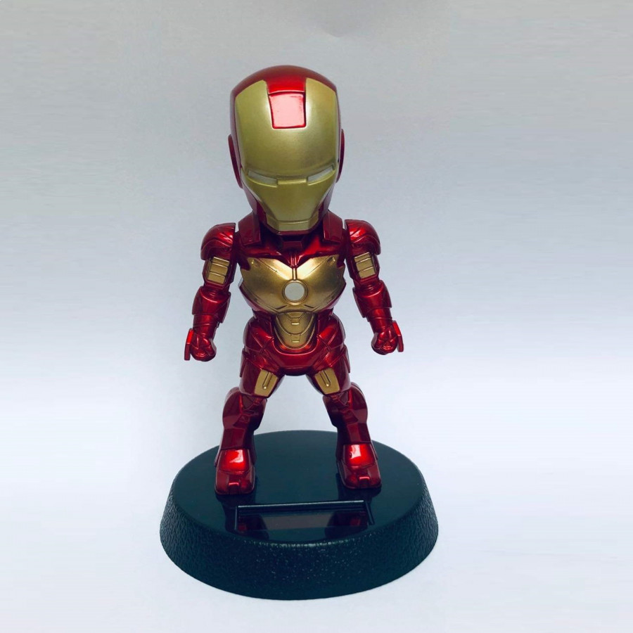 Mô hình trang trí thú đầu lắc - Iron man