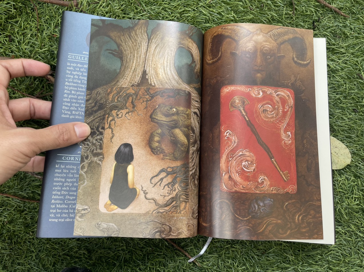 MÊ CUNG THẦN NÔNG – Pan’s Labyrinth – bìa cứng (duy nhất bìa cứng in kèm 04 tranh màu, tặng kèm bookmark) – NXB Kim Đồng