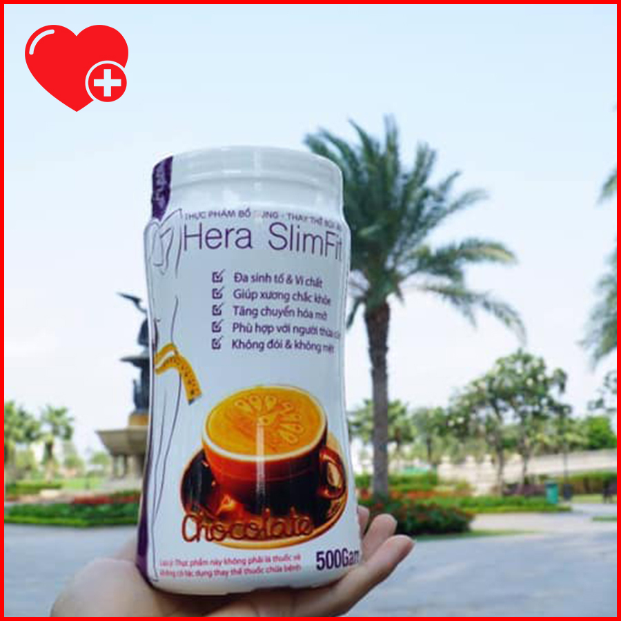 Sữa hỗ trợ giảm cân Hera Slimfit 500gr - Hỗ trợ giảm cân an toàn