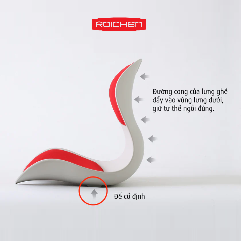 Ghế chỉnh dáng ngồi đúng Roichen - Hàn Quốc. Sản phẩm dành cho Nữ , Sản phẩm nhập khẩu Hàn Quốc (Made in Korea). Hàng chính hãng Roichen