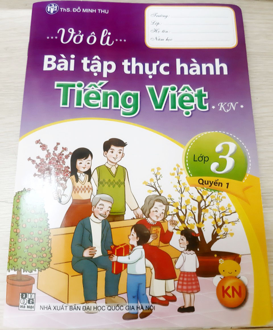 Vở ô li bài tập thực hành tiếng việt lớp 3