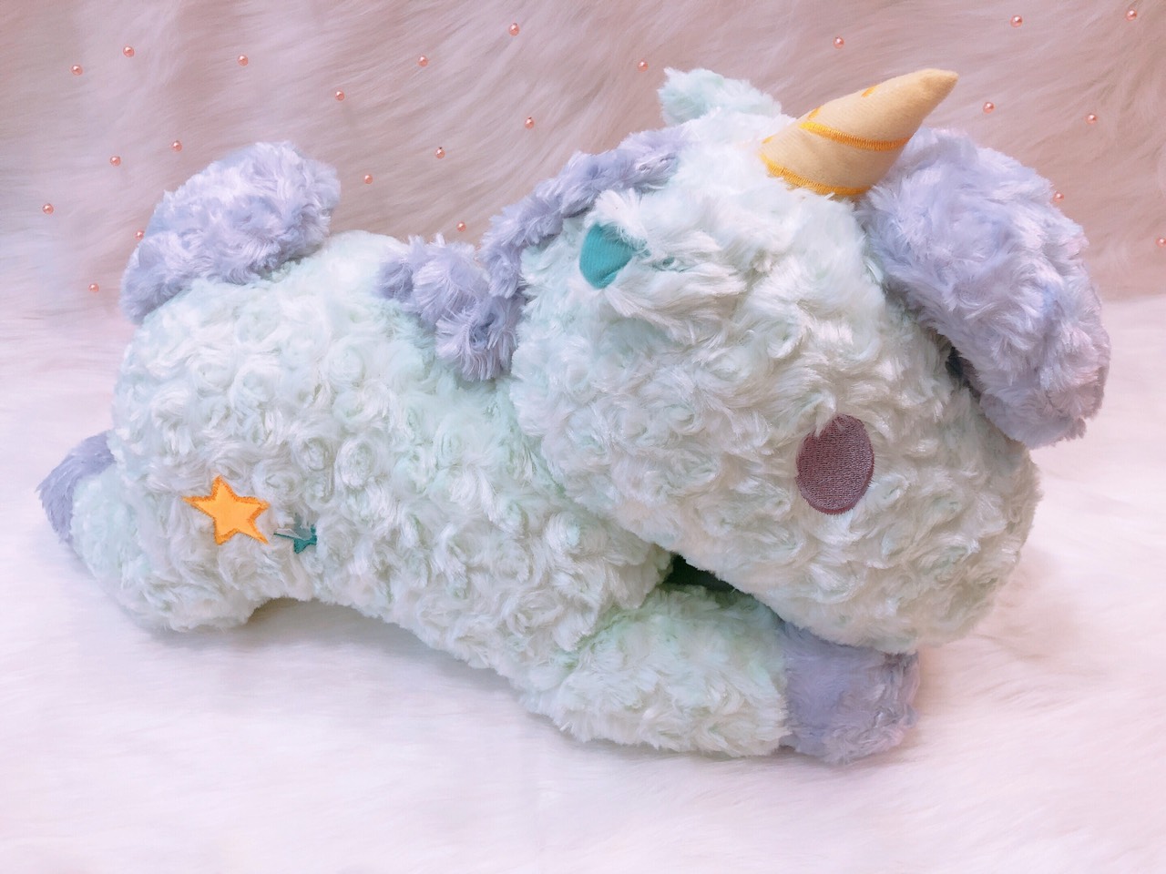 Gấu bông Unicorn dễ thương 50cm (xanh)