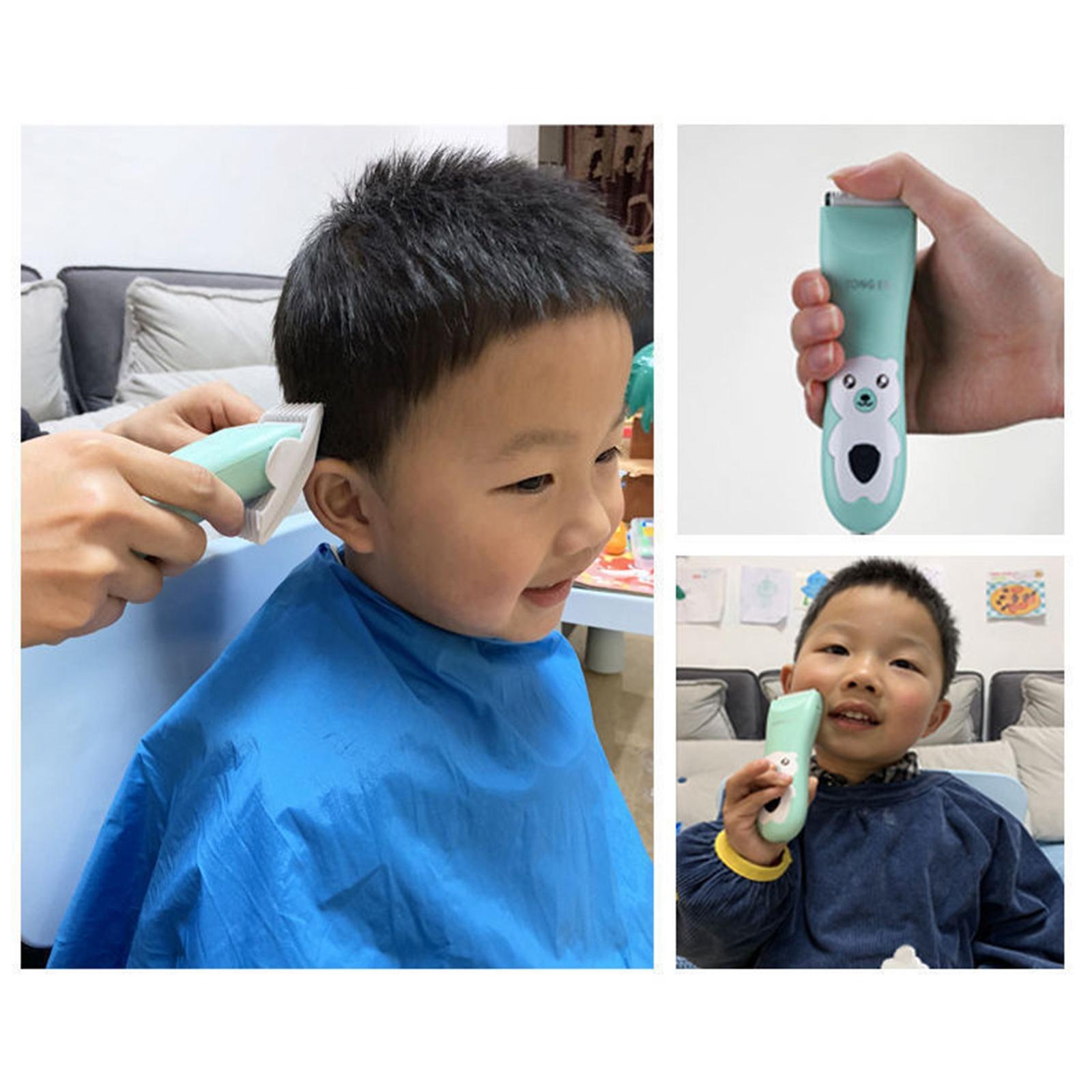 Cordless Electric Hair Clippers for Kids USB Charging R Round Cutting Unit