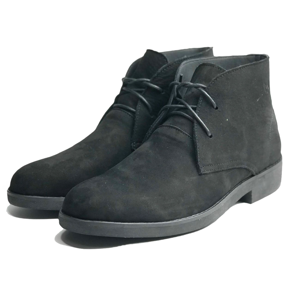 Giày cao cổ nam Chukka Boots Da Lộn cao cấp chính hãng giá rẻ bảo hành trọn đời