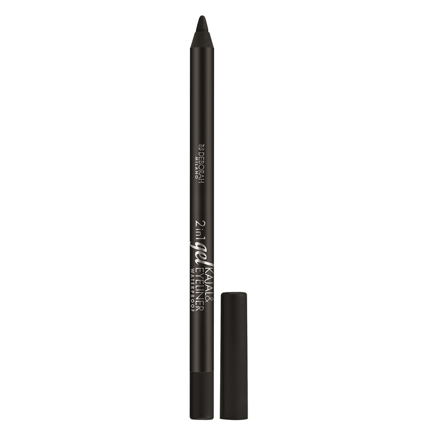 Chì Mắt 2in1 Deborah Gel Kajal &amp; Eyeliner Waterproof 01