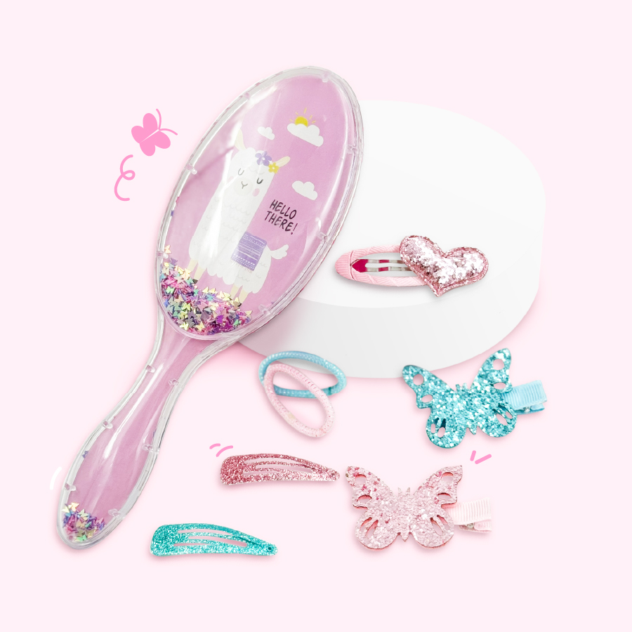 Bộ Phụ Kiện Tóc Magic Butterfly Clever Hippo HAS01/BLUE