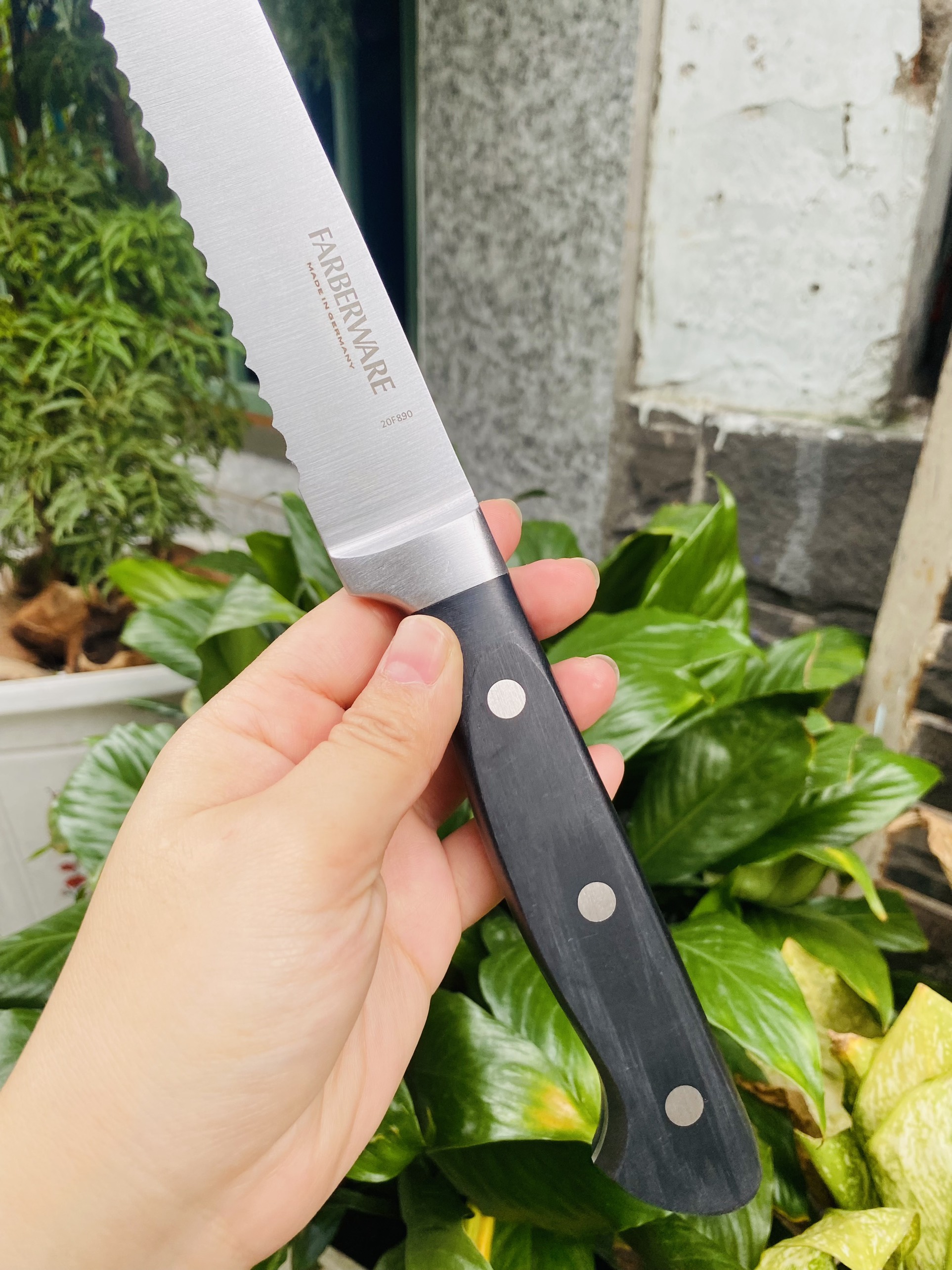 Dao Cắt Bánh Mì Có Răng Cưa dài 31cm, không gỉ Của Mỹ