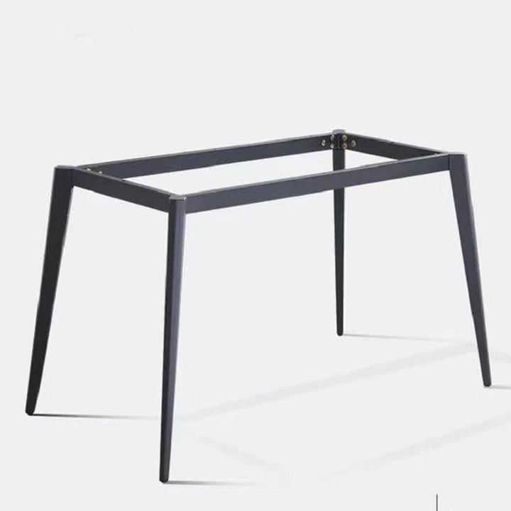 Bàn ăn hiện đại Mặt đá 140cm cao cấp hiện đại - Bàn ăn sang trọng 1m4 đa năng mặt đá Chân kim loại bền đẹp BGA028