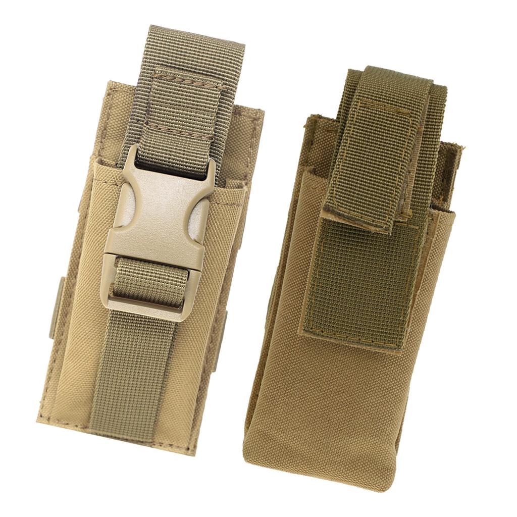 2x Adjustable Molle Single Mag Pouch Magazine Pouch Waist Bag Pouch