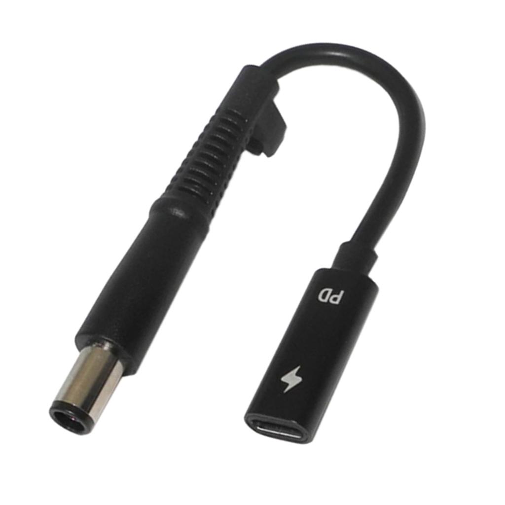 Type C Socket Up to 7.4mm X 5.0mm Power Supply Cord Charger Power Supply