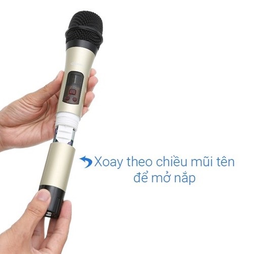 Cặp micro không dây Zenbos MZ-216 kết nối 50m(Hàng Chính Hãng)