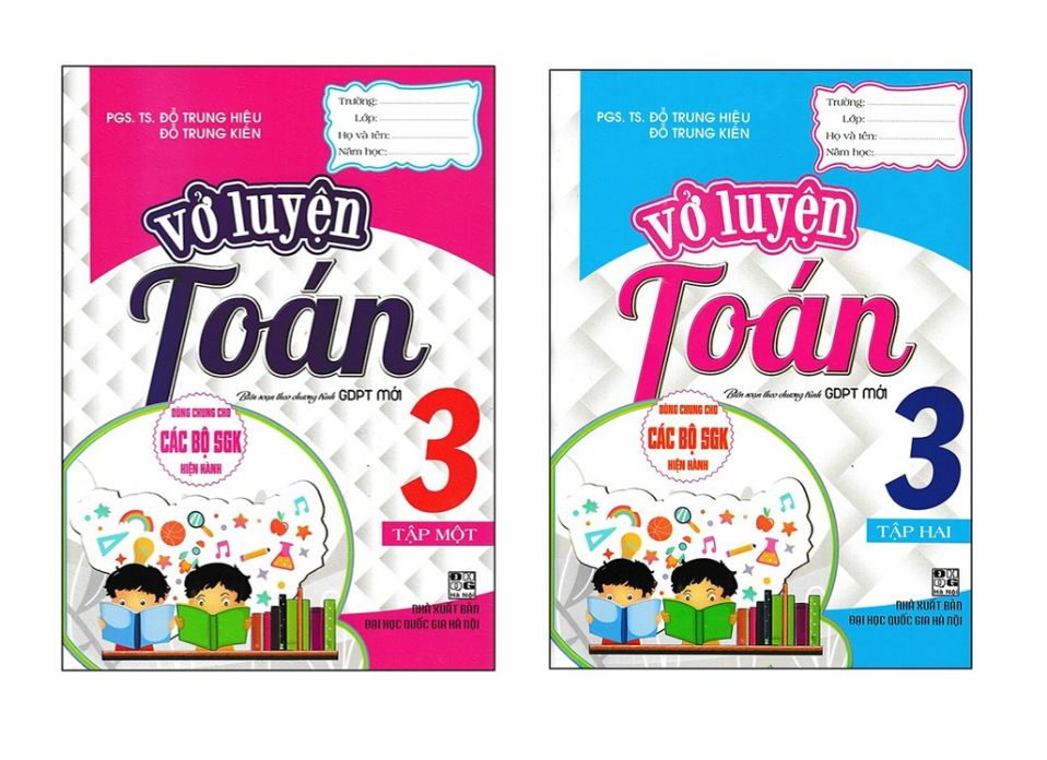 Sách - Combo Vở Luyện Toán Lớp 3