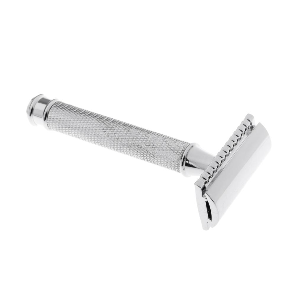 Men's Adjustable Classic Double Edge Shaving Safety Shaver Beard Shaver Tool
