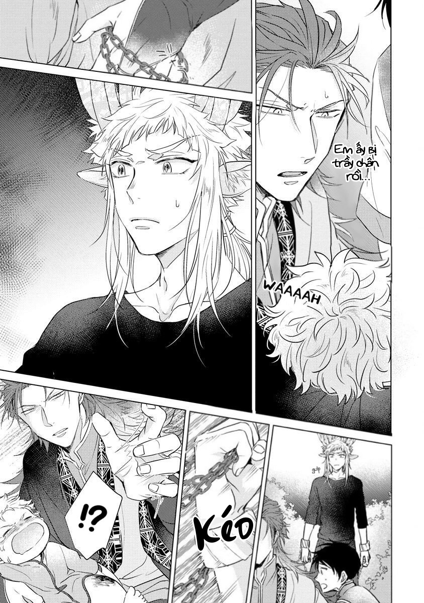 gặp gỡ em, thú nhân màu chàm trắng chapter 3 15