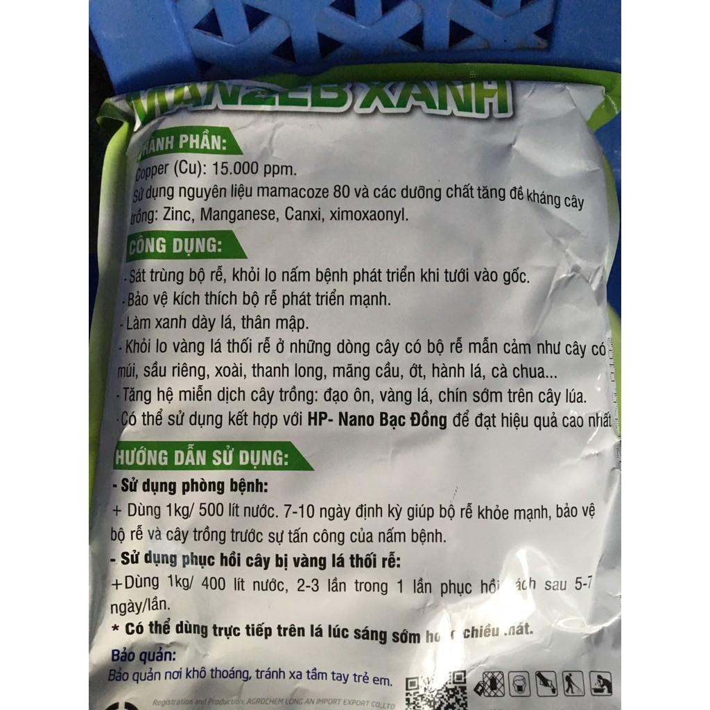 Xanh cây mát lá mạnh rễ Manzeb Xanh gói 1kg