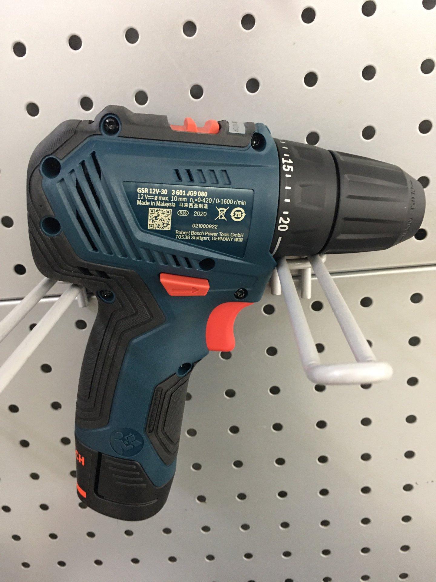 MÁY KHOAN VẶN VÍT DÙNG PIN 12V BOSCH GSR 12V-30 - HÀNG CHÍNH HÃNG