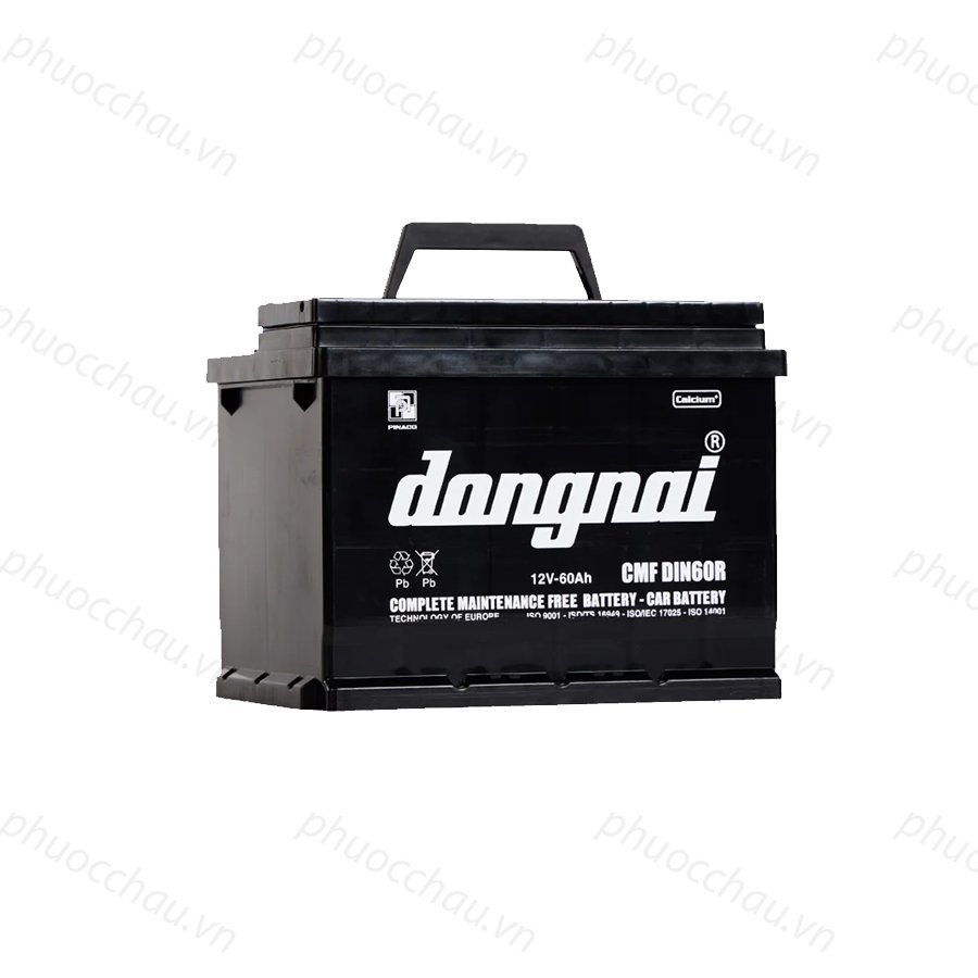 Bình Ắc Quy 12V60Ah, Ắc Quy Dong Nai CMF DIN60/R