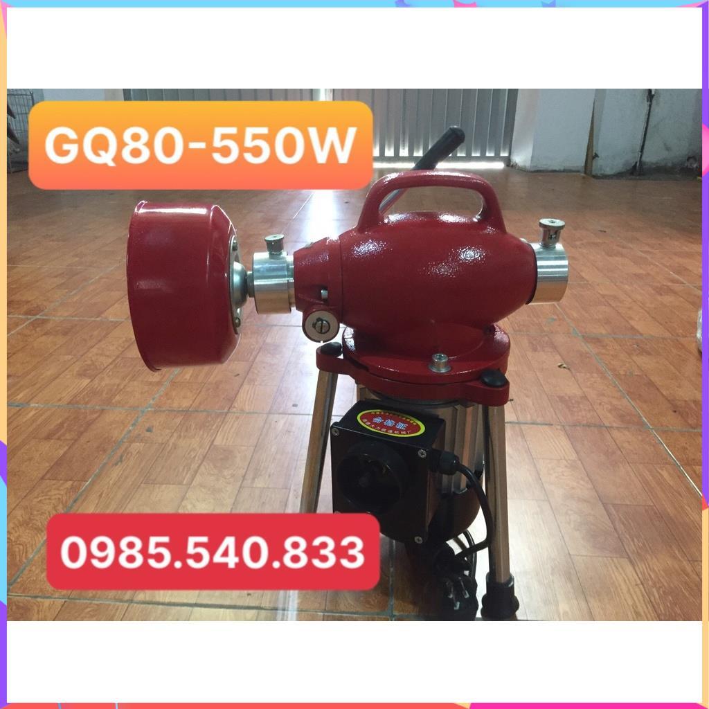 MÁY THÔNG TẮC CỐNG GQ80-550w (1 cuộn dây phi16 +4m phi8 + 6đầu thông + 1 đôi găng tay )