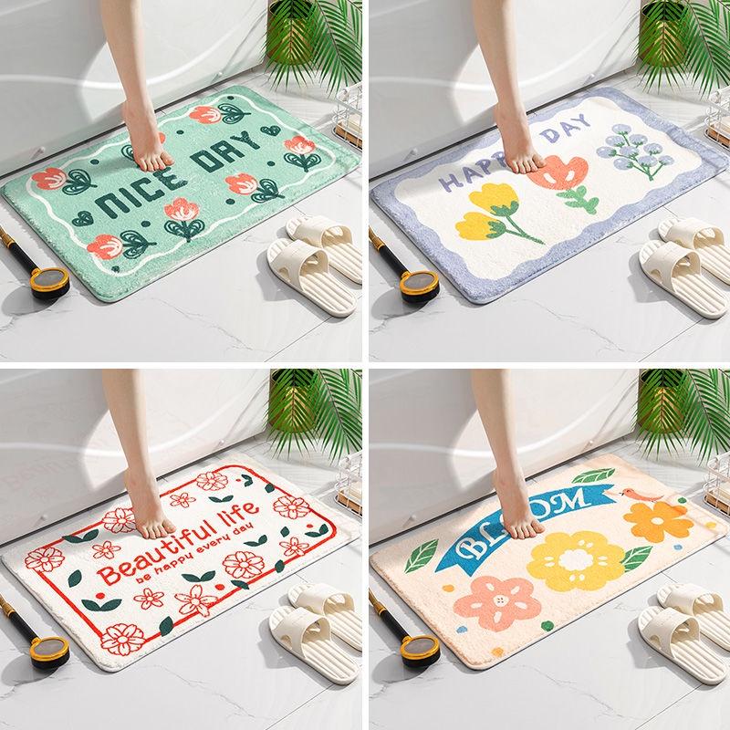 Thảm Lót Sàn Thấm Hút Nước Chống Trượt Cho Phòng Tắm/Phòng Ngủ/Nhà Vệ Sinh