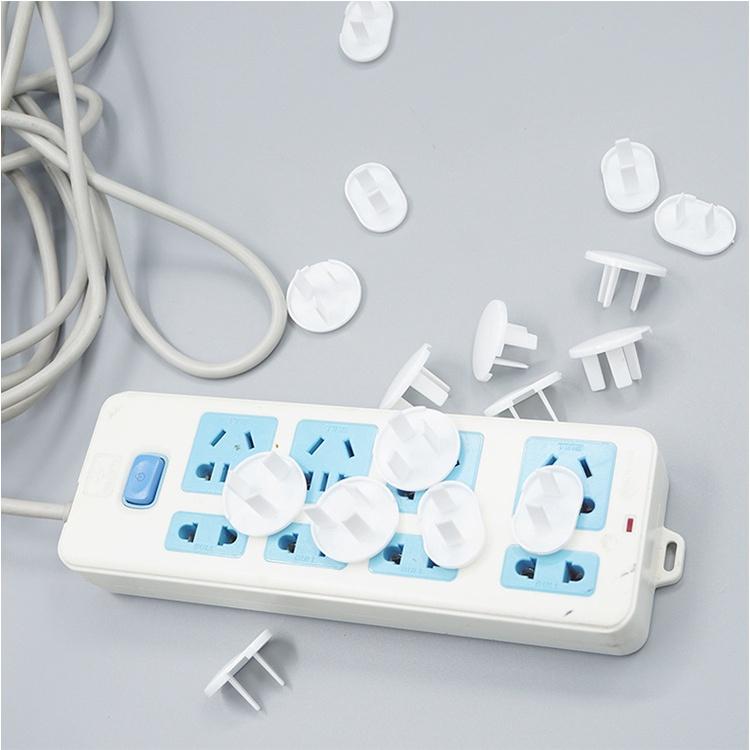 Set 10 nút Bịt Ổ Điện 2 chấu chống giật An Toàn Cho Bé