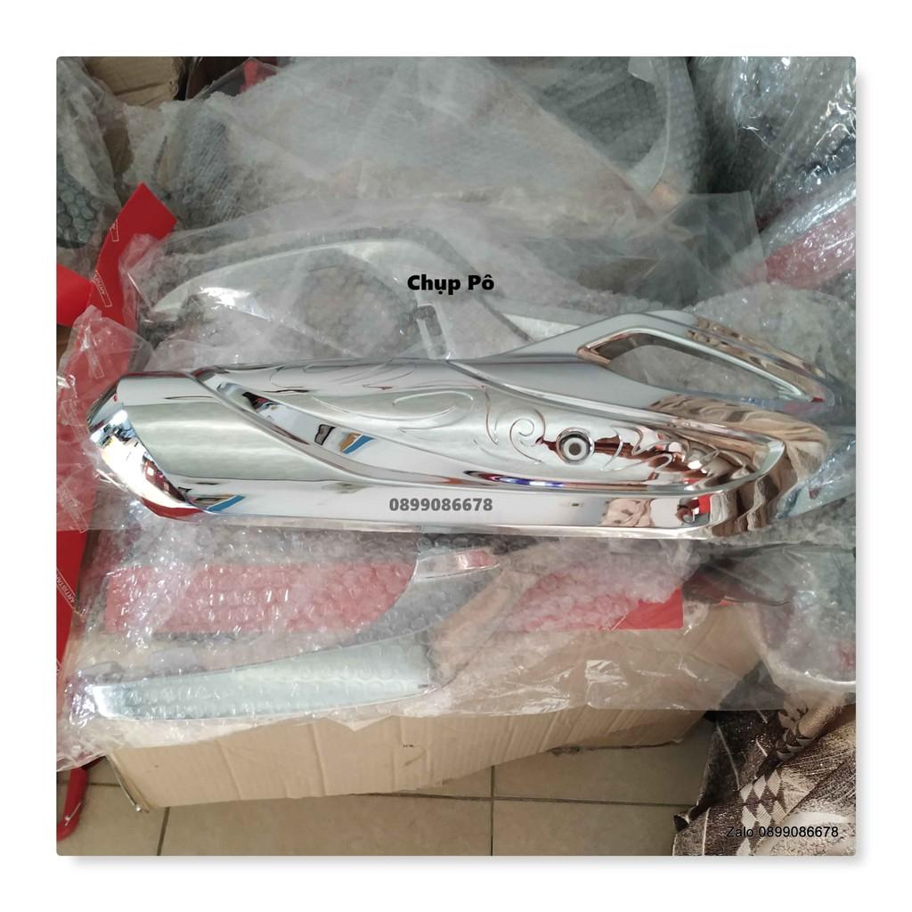 ỐP CHỤP PÔ DÀNH CHO XE SH 125/150 ĐỜI TỪ 2020 - 2023 - Xi Mạ Crom