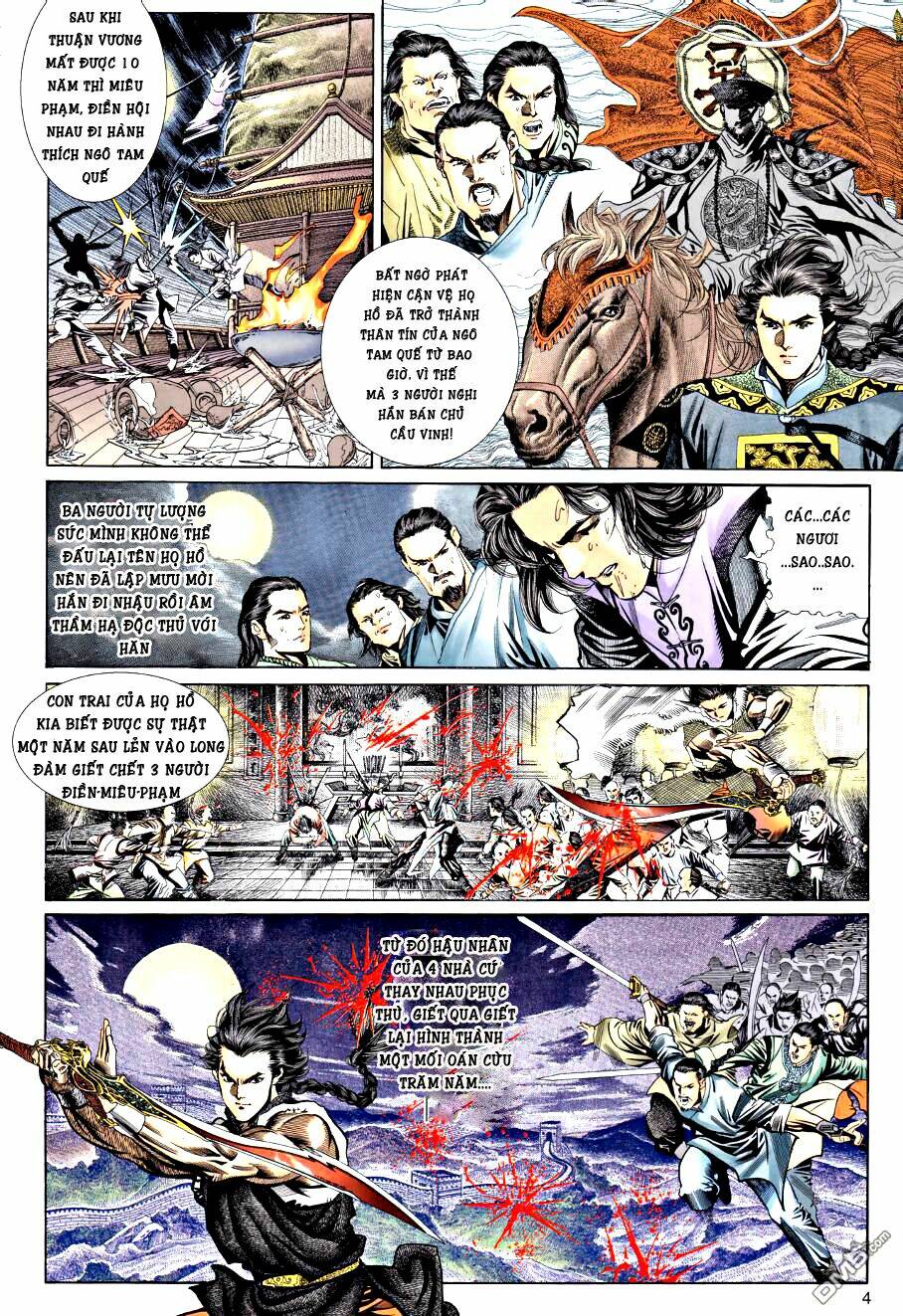 tuyết sơn phi hồ liệt truyện chapter 1 4