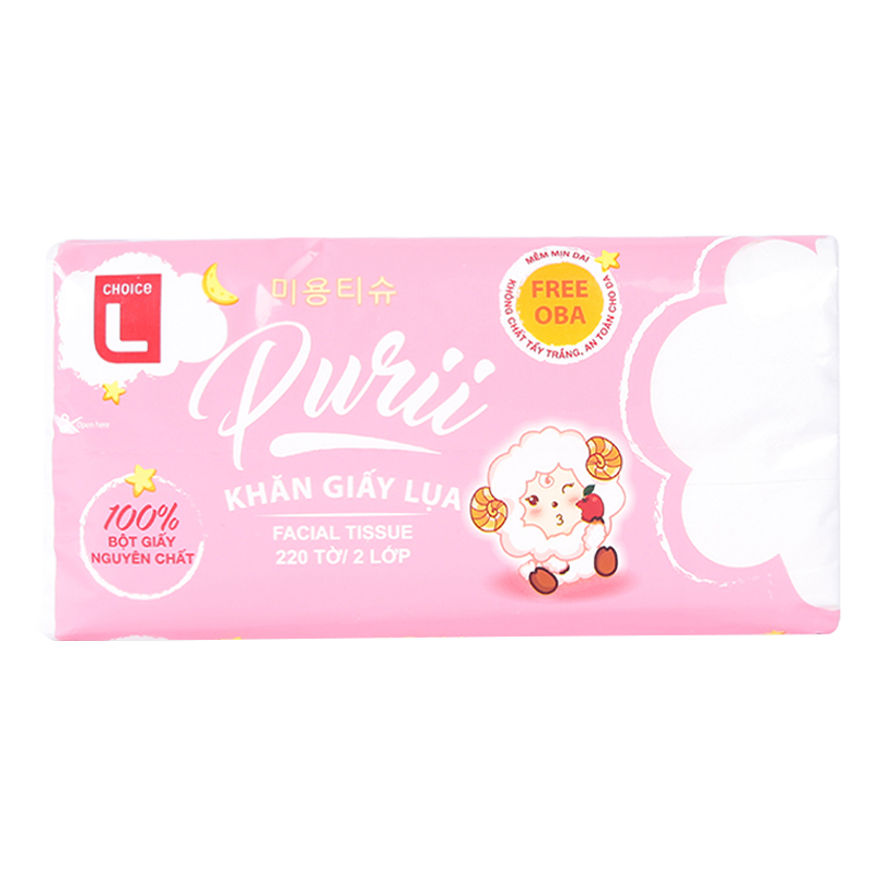 Khăn Giấy Lụa Purri Choice L