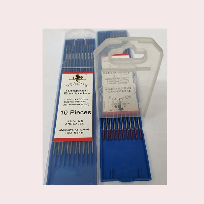 Kìm hàn- điện cực tig 1,6 combo bộ 10 kim