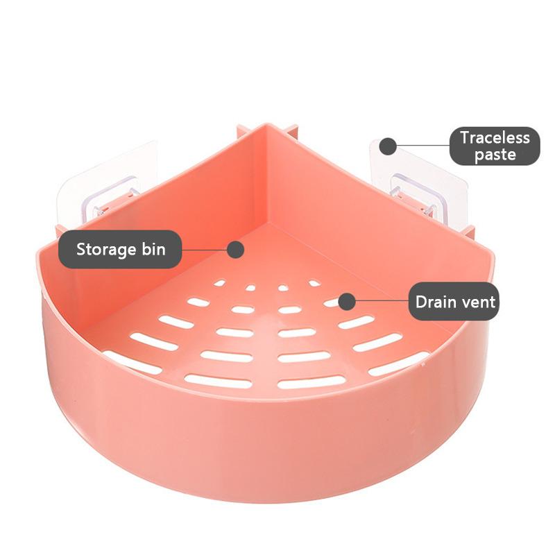2 Máy Tính Kệ Để Đồ Đa Năng Xốp Thoát Nước Giá Để Đồ Phòng Tắm Lưu Trữ Hút Giá Đỡ Góc Khung Chậu Rửa Nhà Bếp Nhà Tổ Chức Phụ Kiện Rổ