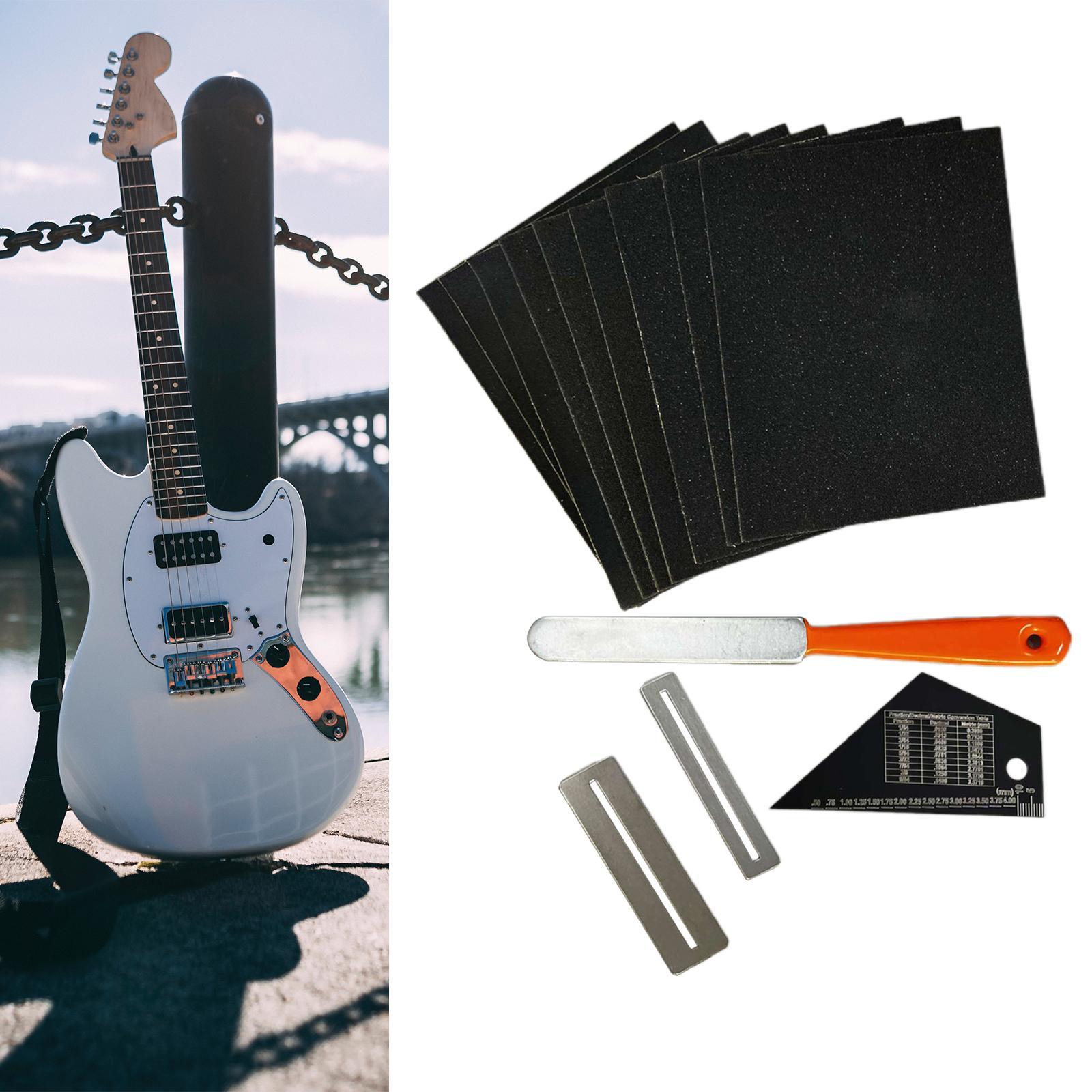 Guitar Fingerboard Luthier Tool Guitar Repairing Maintenance Tools DIY Kit