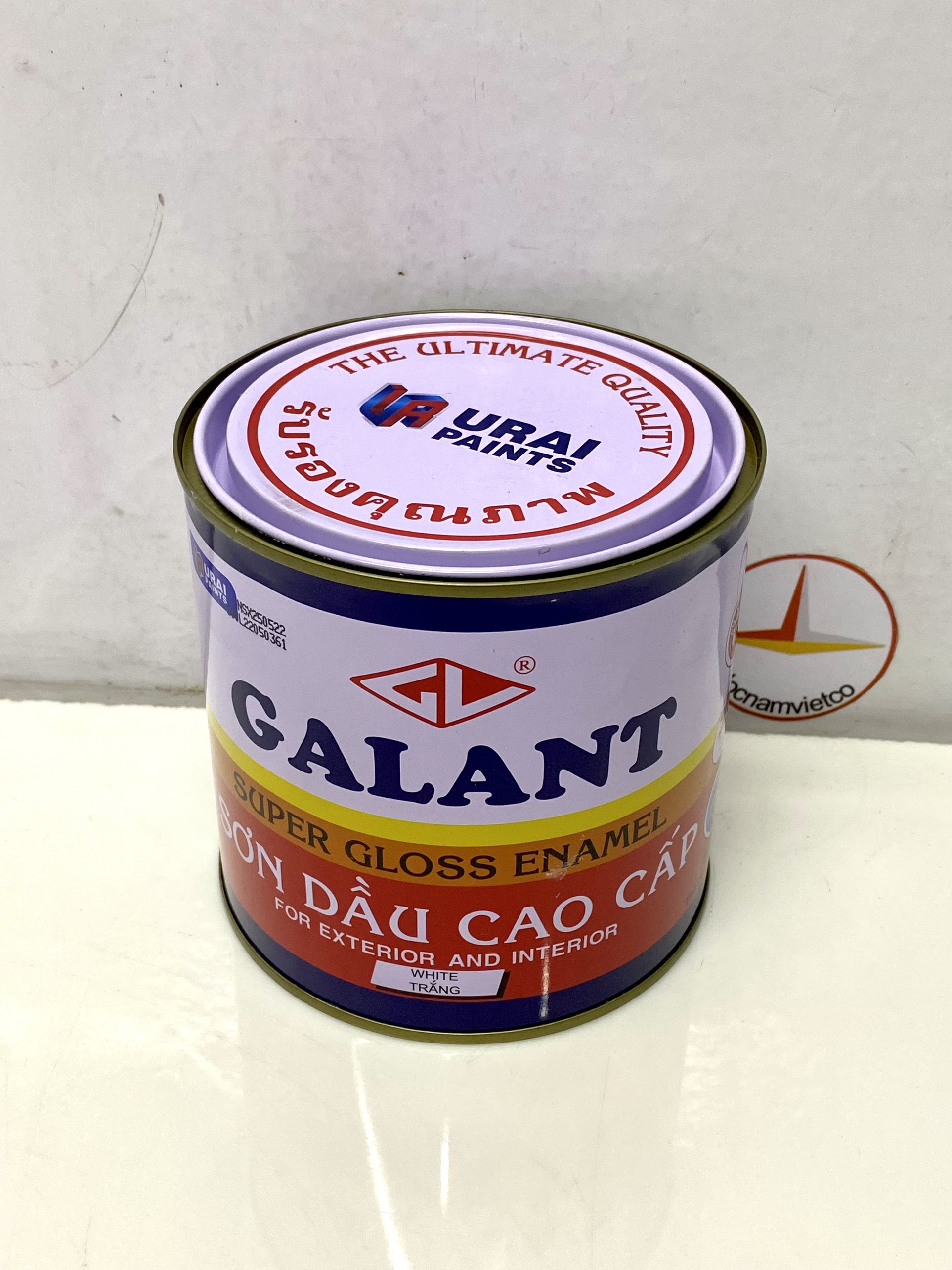 Sơn dầu Galant màu Trắng White 500 _ 0.8L