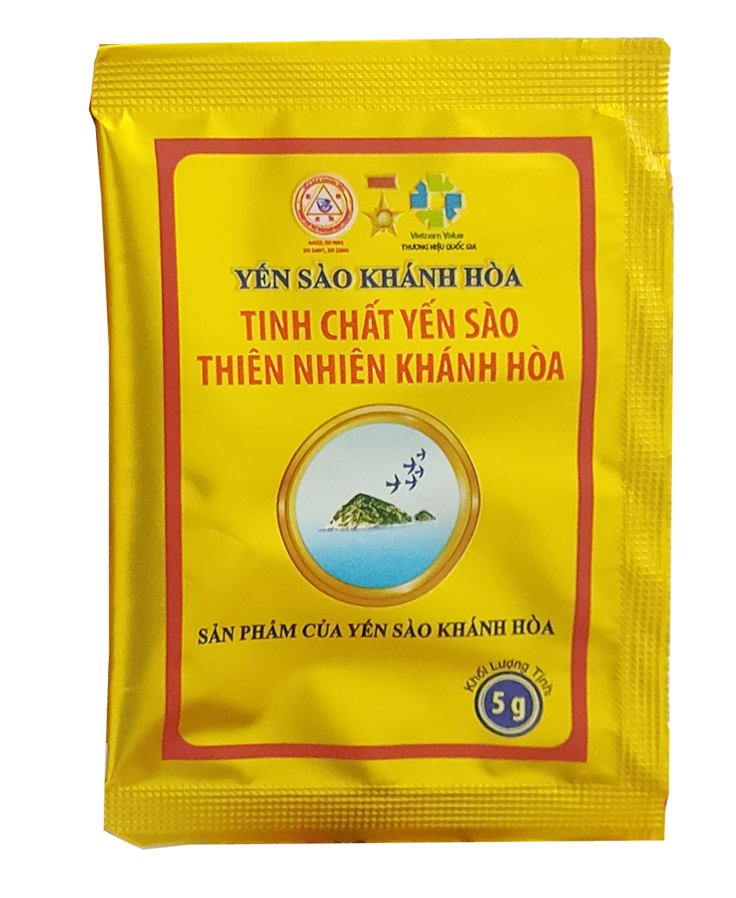 TINH CHẤT YẾN SÀO THIÊN NHIÊN KHÁNH HÒA - HỘP 6 HỘP 5 GÓI 5 GRAM