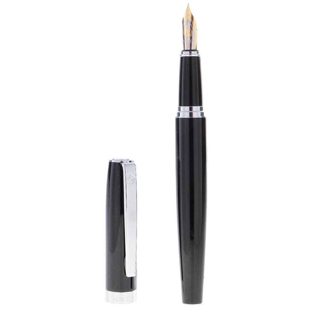 Black Fountain Pen Fine Nib Storage Box Graduation Ceremony Gifts Office