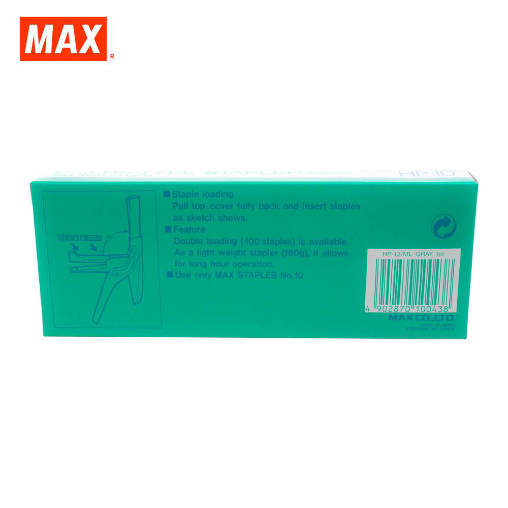 Bấm kim số 10 Max HP-10 dạng kìm 90016