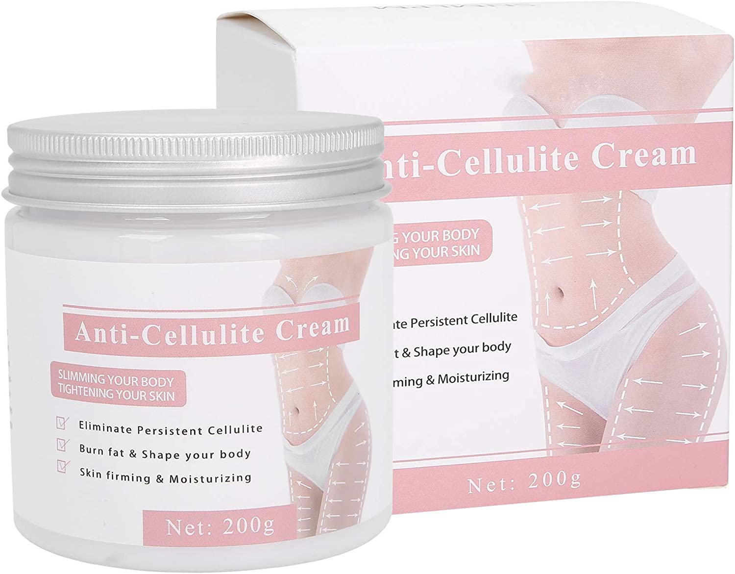 Kem chống cellulite 200g,Fat Burner Slimming Cream Massage Body Cream Chống béo,Kem dưỡng ẩm  chống béo,Đùi và bụng