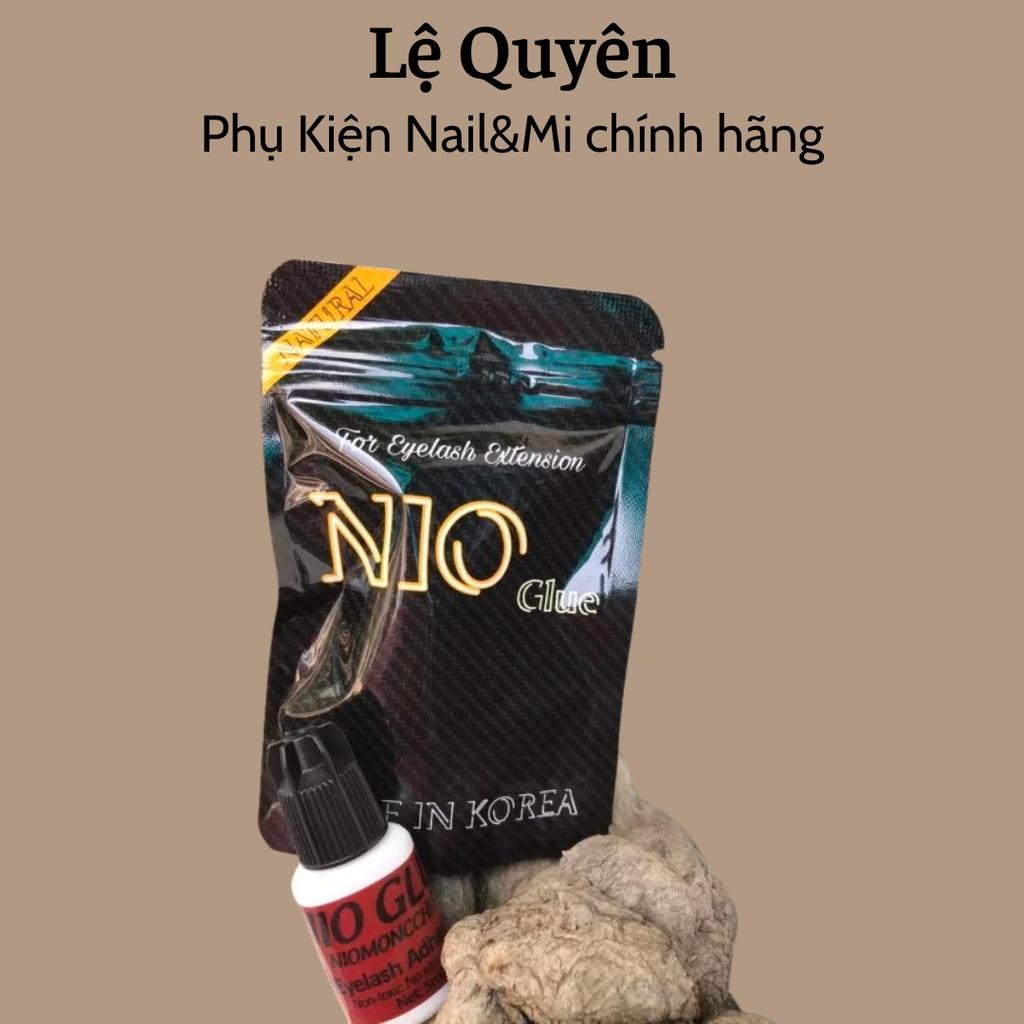 Keo nối mi không cay Nio glue monchery , khô chậm dành cho người mới học nối, có thể tự nối được