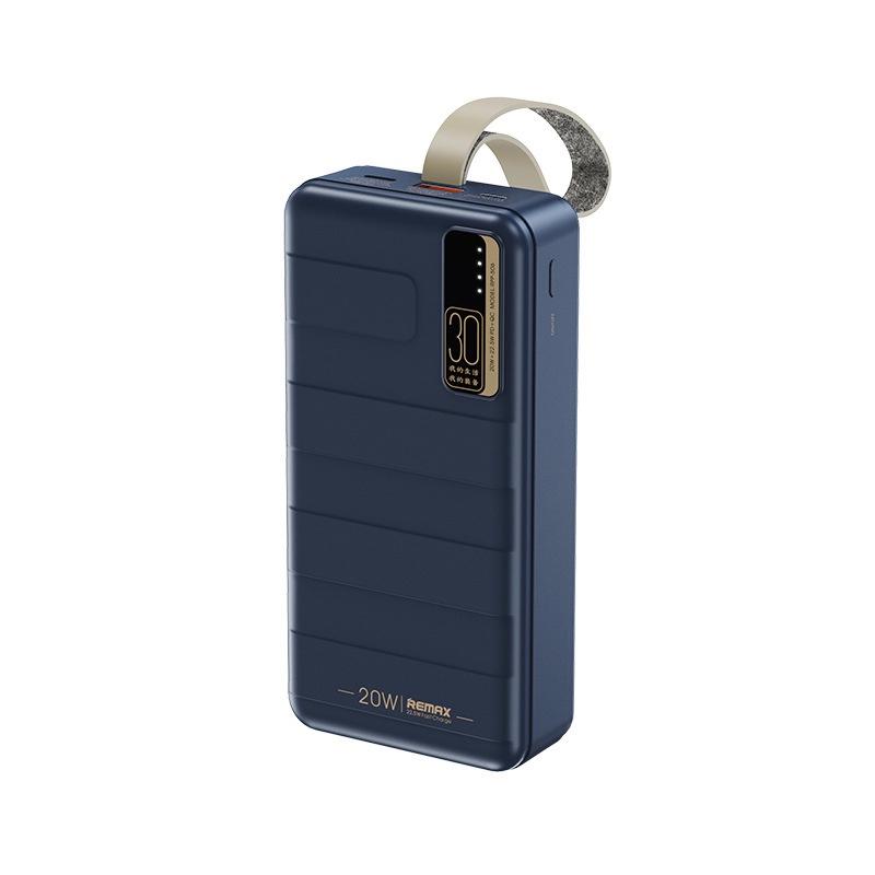 Pin dự phòng sạc nhanh Remax RPP-506 Noah Series 30000mAh an toàn đi máy bay - hỗ trợ QC 22.5W và PD 20W - Hàng Chính Hãng