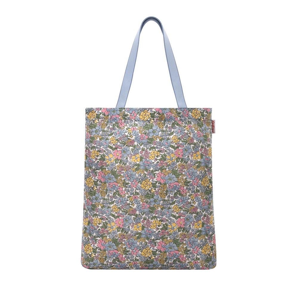 Cath Kidston - Túi gấp gọn Small Foldaway Tote Vale Floral - 1002270 - Warm Cream