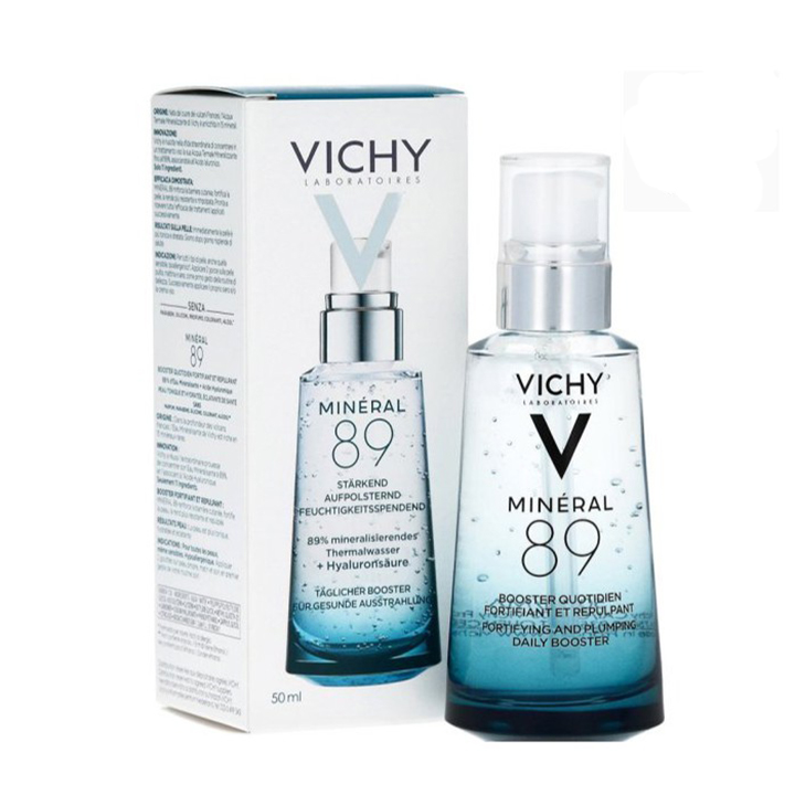 Dưỡng Chất Giàu Khoáng Chất Vichy Mineral 89 Giúp Da Sáng Mịn Và Căng Mượt 50ml