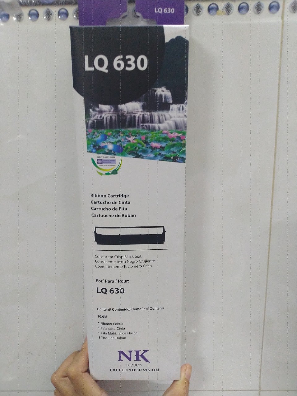 Băng mực Epson LQ630, Ribbon LQ630, ruy băng dành cho máy in kim Epson LQ630