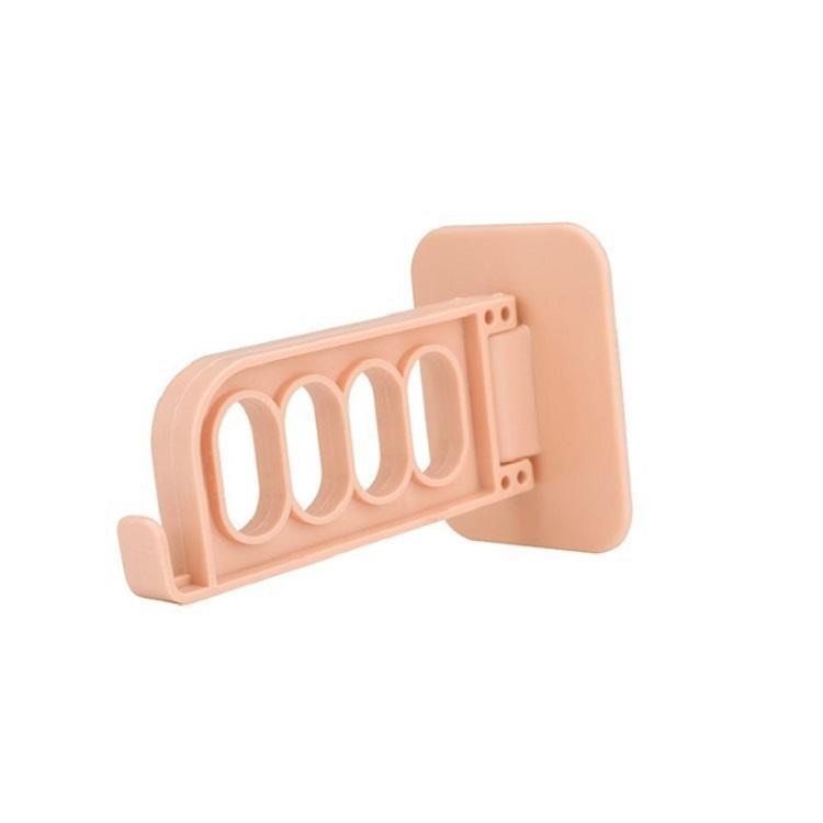 MÓC DÁN TƯỜNG NHỰA ABS 4 Ô TIỆN DỤNG KHÔNG CẦN KHOAN LỖ , ĐỤC TƯỜNG GIÚP KHÔNG GIAN THÊM GỌN GÀNG BỀN ĐẸP