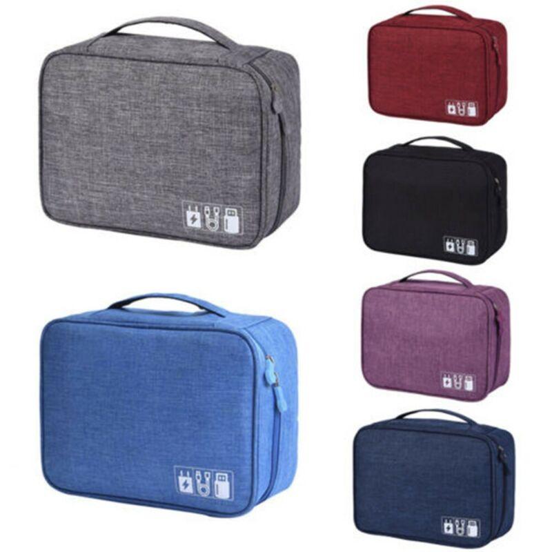 New Large Cosmetic Case Makeup Bag Storage Handle Organizer Travel Kit US