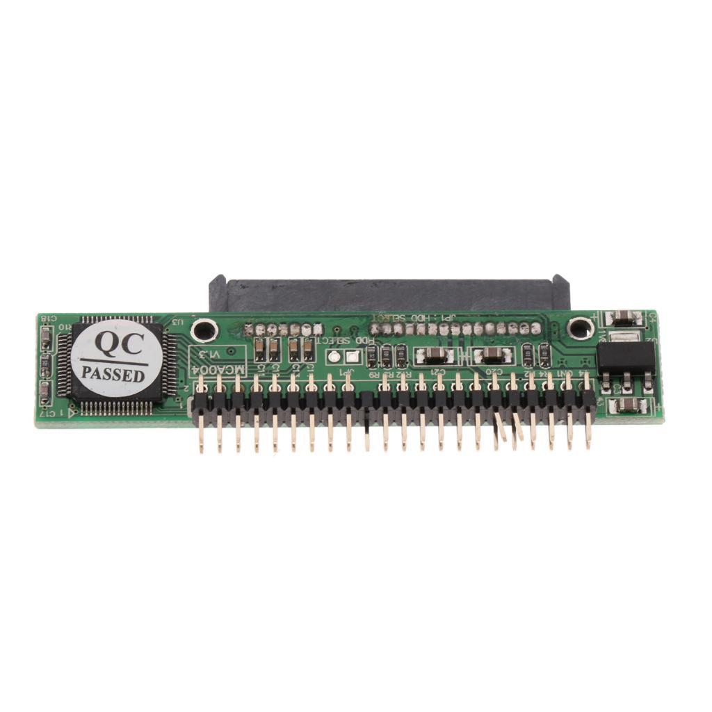 Laptop 2.5 7+15 To IDE Male Converter Card Support ATA Serial Adapter