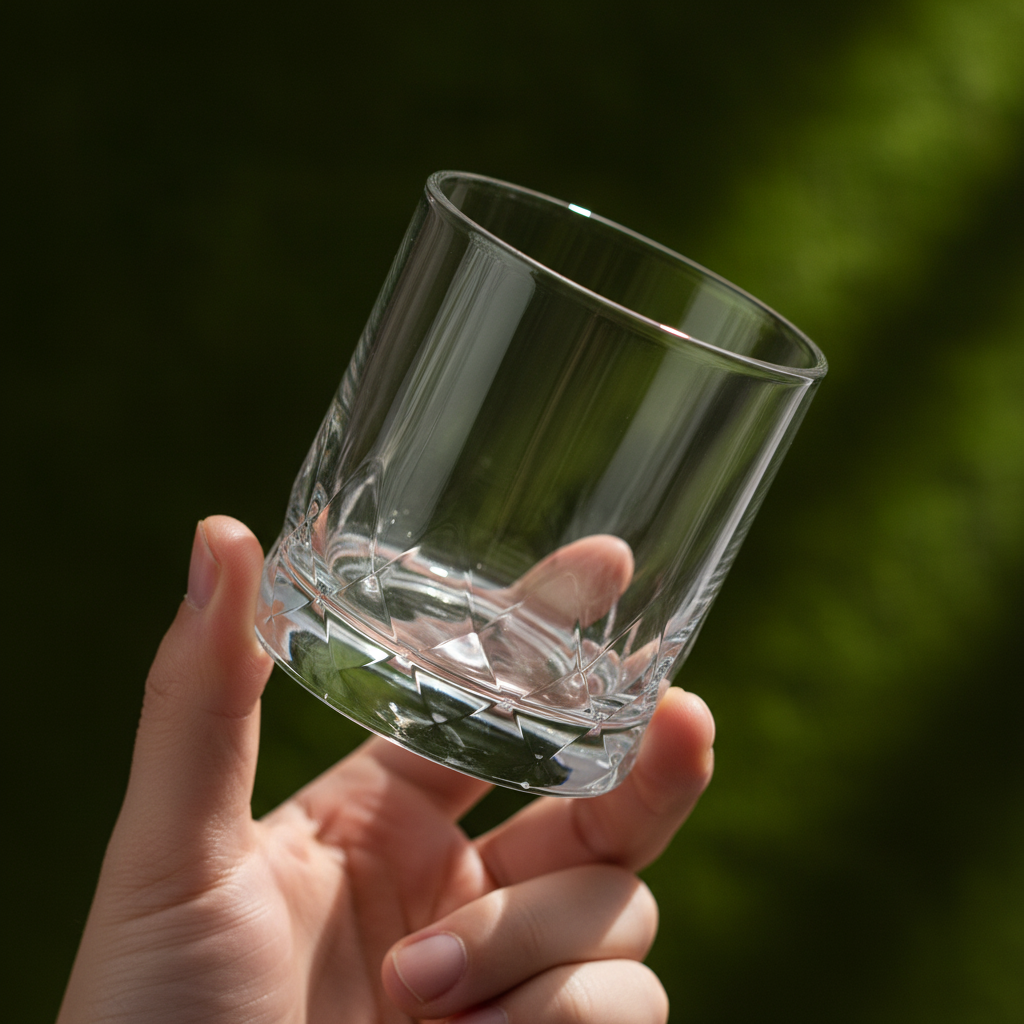 Ly Thủy Tinh Whisky - Crystal Base | 320ml | [LYNOIR_LY037